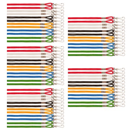 Champion Sports Lanyards, Assorted Colors, PK60 126ASST